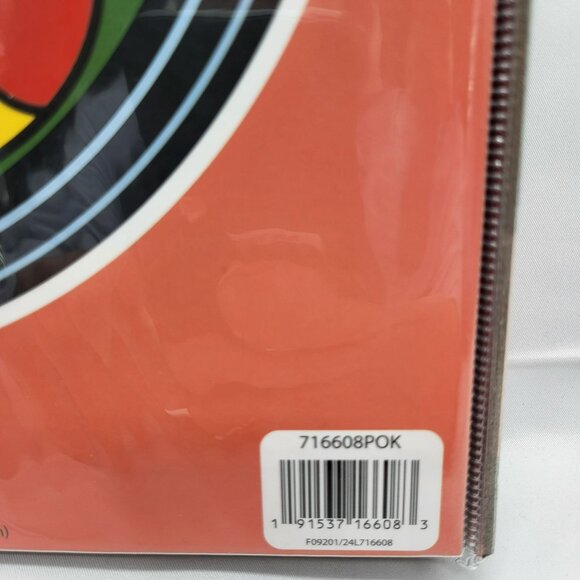 Pikachu Pokémon 025 3 Ring Binder 9.75 X 11.5 X 1.5 Red & Yellow School Supplies - Picture 7 of 10